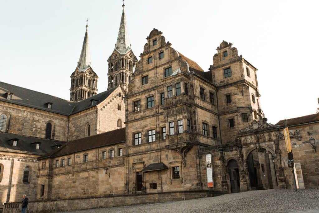 Bamberger Dom mit der Alten Hofhaltung