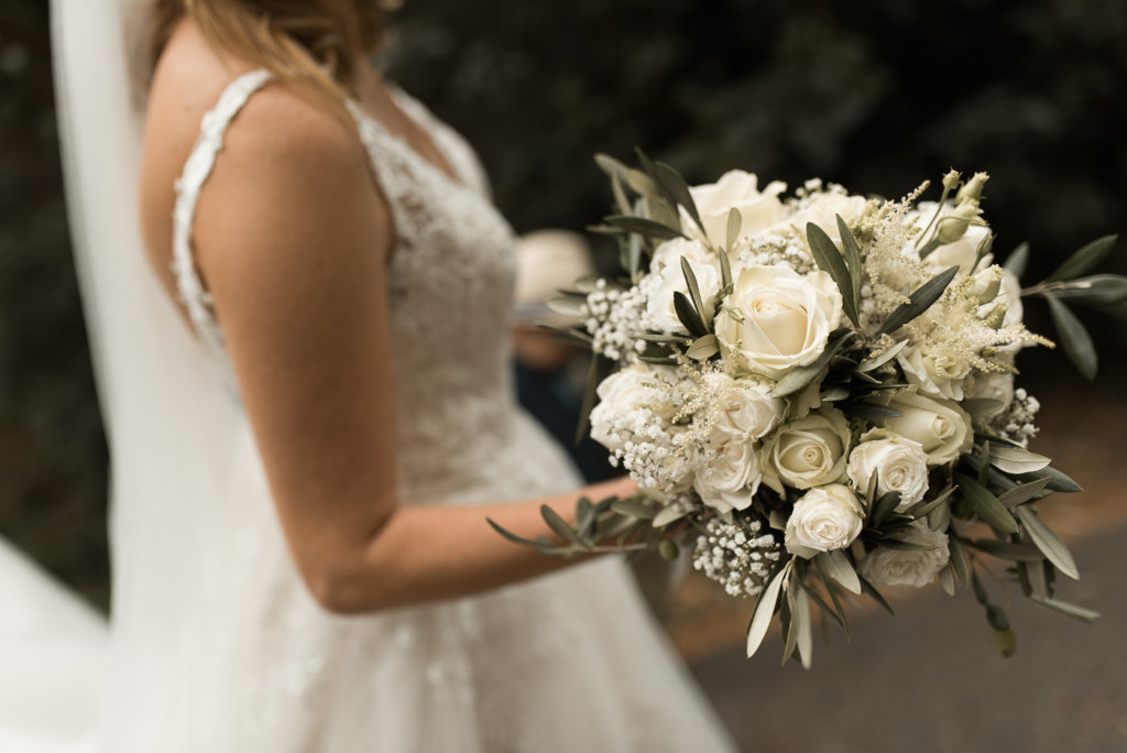 Brautstrauß von Blumen Scheible in Obersontheim zur Hochzeit