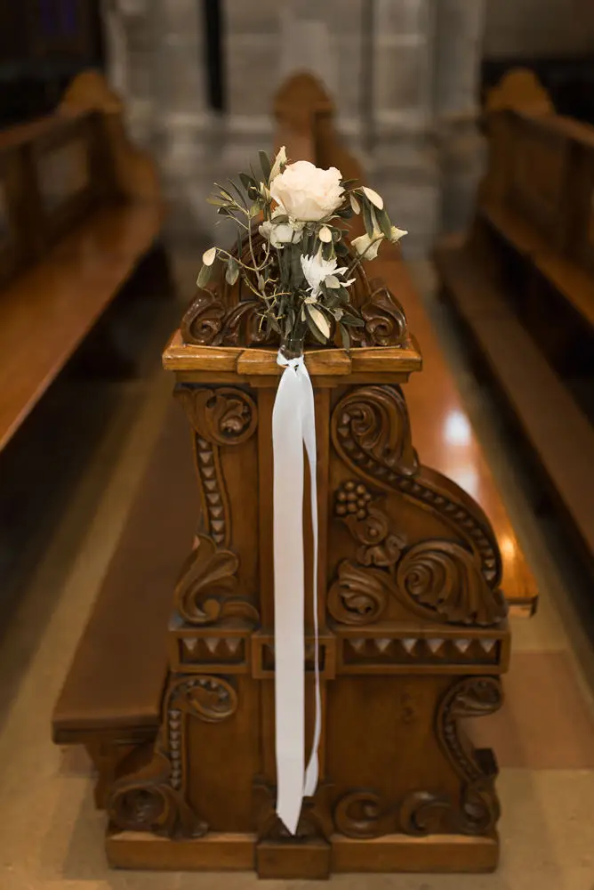 Blumenschmuck in der Kirche des Bamberger Dom von Katharina Schumm Floristmeisterin